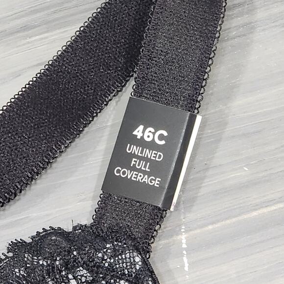 Torrid Full Coverage Unlined Bombshell Lace Straight Back Underwire Bra 46C - Picture 4 of 13
